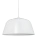 Buy Pendant Lights Australia Ella 1 Light Large Pendant White - 48723001
