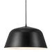 Buy Pendant Lights Australia Ella 1 Light Large Pendant Black - 48723003
