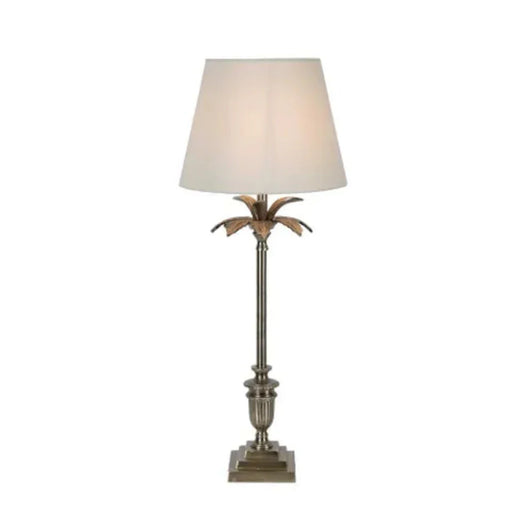 Buy Table Lamps Australia Palm Springs Table Lamp Antique Silver Aluminium - ELHK2101