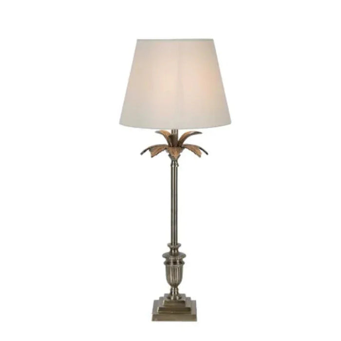 Buy Table Lamps Australia Palm Springs Table Lamp Antique Silver Aluminium - ELHK2101