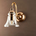 Buy Wall Sconce Australia Plaza Wall Sconce Antique Brass - ELPIM52249AB