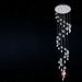 Buy Pendant Lights Australia Paradis 9 Light Pendant Chrome, Clear PARADIS PE251-CH