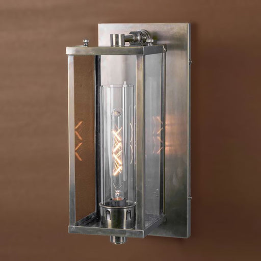 Buy Exterior Wall Lights Australia Pavillion Exterior Wall Light Antique Silver Brass - ELPIM31330AS