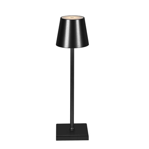 Buy Table Lamps Australia Lorenzo Table Lamp Black Aluminium - ELDAN9569BLK