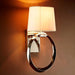 Buy Wall Sconce Australia Saratoga Wall Sconce Nickel Aluminium - ELSB21482