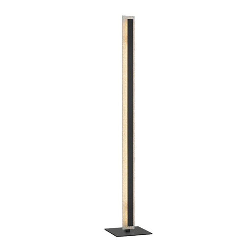 Buy Floor Lamps Australia Serano Floor Lamp Silver Aluminium Black Acrylic - SERANO2 FL-SL