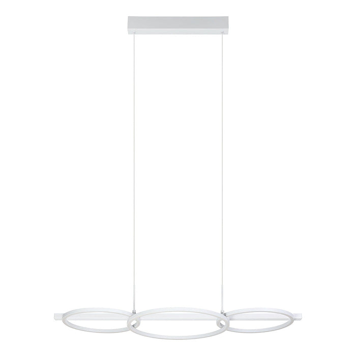 Buy Island Pendant Lights Australia Lanacera Island Pendant Light White Plastic 3000K - 205834