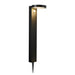 Buy Solar Lights Australia Rica Round Solar Pathway Light With Sensor 12V Black Stainless Steel 3000K - 2118158003