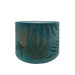 Buy Lamp Shades Australia Botanical Leaf Lamp Shade Blue Velvet - ELSZ20413