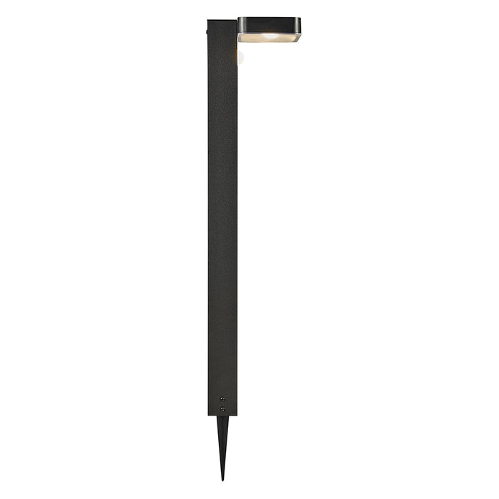 Buy Solar Lights Australia Rica Rectangle Solar Pathway Light With Sensor 12V Black Stainless Steel 3000K - 2118178003
