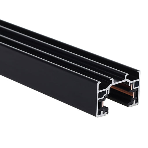Buy Single Circuit Tracks & Accessories Australia Single Circuit Tracks & Accessorie 3 Wire L1000mm Black Aluminium - TRK1BL1M