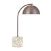 Buy Table Lamps Australia Ortez Table Lamp Bronze Iron White Terrazzo - ORTEZ TL-WHTRZBZ