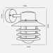 Buy Exterior Wall Lights Australia Vejers Exterior Wall Light Galvanized - 74461031