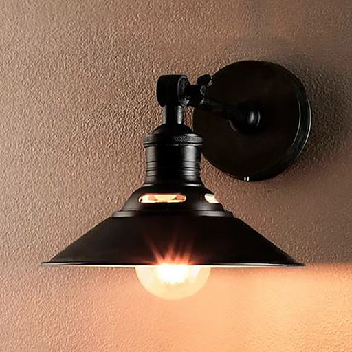 Buy Wall Sconce Australia Bristol 1 Light Sconce Black - ELPIM59922BK