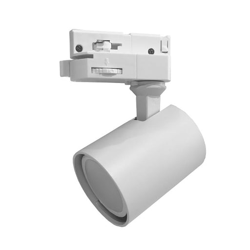 Buy Single Circuit Track Heads Australia 3 Wire 1 Single Circuit Track Head White Aluminium - TRKW1G002