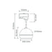 Buy Three Circuit Track Heads Australia Moon Pendant Three Circuit Track Head Flood White 3CCT - 22789