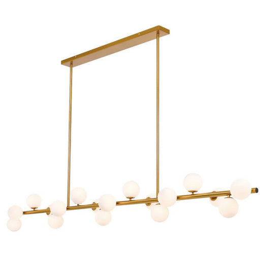 Buy Island Pendant Lights Australia Moran Island Pendant 18 Lights Antique Gold Metal - MORAN PE18-AGOP