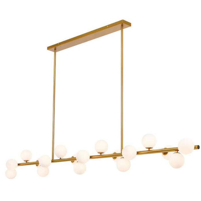 Buy Island Pendant Lights Australia Moran Island Pendant 18 Lights Antique Gold Metal - MORAN PE18-AGOP