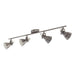 Buy Spotlights Australia SERAS Spot 4 Lights Antique Nickel Steel - 206056