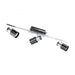 Buy Spotlights Australia Davida 3 Light Spotlight 4000K Nickel Nero - 200673