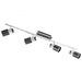 Buy Spotlights Australia Davida 4 Light Spotlight 4000K Nickel Nero - 200674