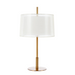 Buy Table Lamps Australia Vale Table Lamp Light Gold Metal / Ivory Plastic - VALE TL-AGIV