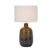 Buy Table Lamps Australia ARTHUR Table Lamp Light Bronze Ceramic / White Fabric - ARTHUR TL-BZWH