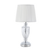 Buy Table Lamps Australia DEBDEN Table Lamp Light Chrome Iron / Clear Glass - DEBDEN TL-CHIV