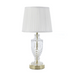 Buy Table Lamps Australia DEBDEN Table Lamp Light Gold Iron / Clear Glass - DEBDEN TL-GDIV