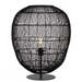 Buy Table Lamps Australia RANA Table Lamp W500mm Black Rattan - RANA TL50BK