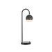 Buy Table Lamps Australia Oneta Table Lamp Black Matt Iron Clear Acrylic - ONETA TL-BKCL