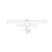 Buy Bathroom Vanity Lights Australia Mirror Bathroom Vanity Light 20W Satin Chrome Aluminium 3CCT - 12025