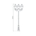 Buy Post Lights Australia Paris Post 3 Lights H2370mm Beige Aluminium - 15170