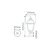Buy Post Tops Australia Paris Post Top H415mm White Aluminium - 15187