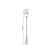 Buy Post Lights Australia Avignon Post Light H2290mm Beige Aluminium - 15236