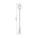 Buy Post Lights Australia Turin Post Light H2320mm Beige Aluminium - 15458