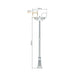 Buy Post Lights Australia Siena Post 2 Lights H2350mm W300mm Green Aluminium - 15623