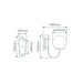 Buy Outdoor Wall Lanterns Australia Lisbon Exterior Wall Light Up Bracket W250mm Beige Aluminium - 15662