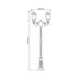 Buy Post Lights Australia Vienna Post 2 Lights H2410mm White Aluminium - 15937