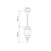 Buy Pendant Lights Australia Vienna Pendant Light Black Aluminium - 15981