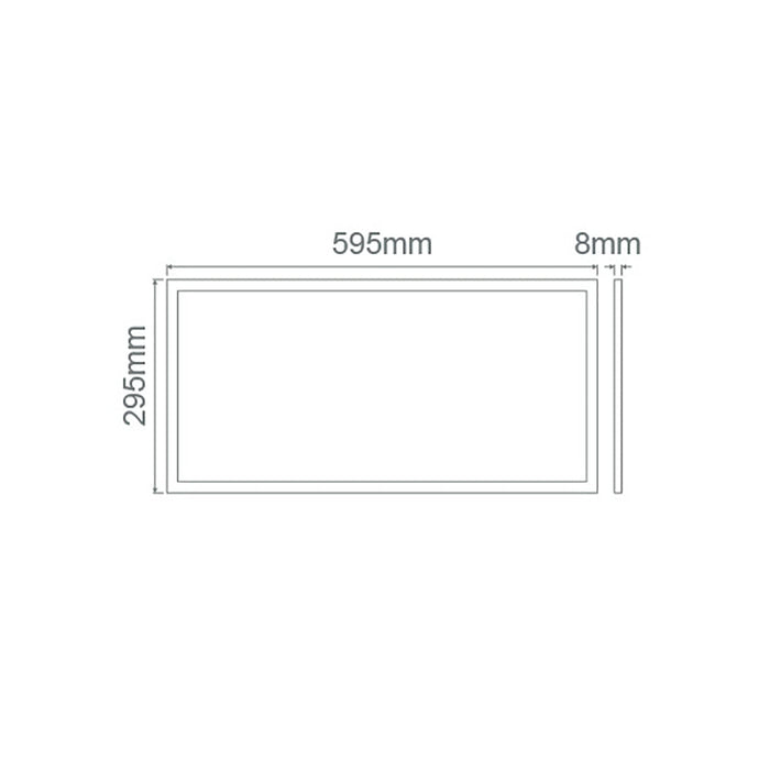 Buy LED Panel Lights Australia Rectangular LED Panel Light 25W White 3CCT - 17607
