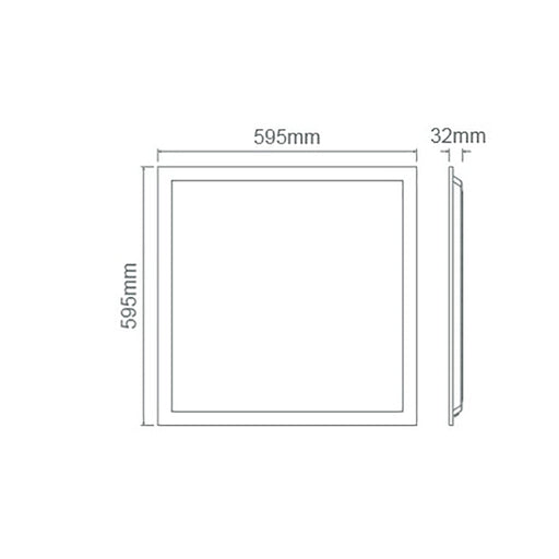 Buy LED Panel Lights Australia Square LED Panel Light 36W 3CCT- 17621