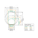 Buy Post Tops Australia Polysphere Post Top W400mm Opal Polycarbonate - 18605