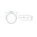 Buy Outdoor Close To Ceiling Lights Australia Polydome Outdoor Close To Ceiling Light W250mm Silver Polycarbonate - 18647