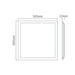 Buy Panel Frames Australia Square Panel Frame W595mm White - 19343
