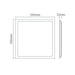 Buy Panel Frames Australia Square Panel Frame W595mm White - 19327