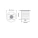 Buy Inground Lights Australia Modula Round Inground Light 24V Aluminium 3000K - 19420