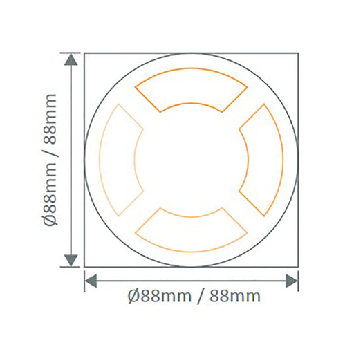 Buy Accessories & More Australia Daka Square Cover to Suit Deka Aluminium - 19426