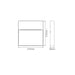 Buy Outdoor Step Lights Australia Zeke Square Outdoor Step Light Silver Aluminium 3000K - 19490