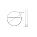 Buy Outdoor Step Lights Australia Zeke Round Outdoor Step Light White Aluminium 5000K - 19507